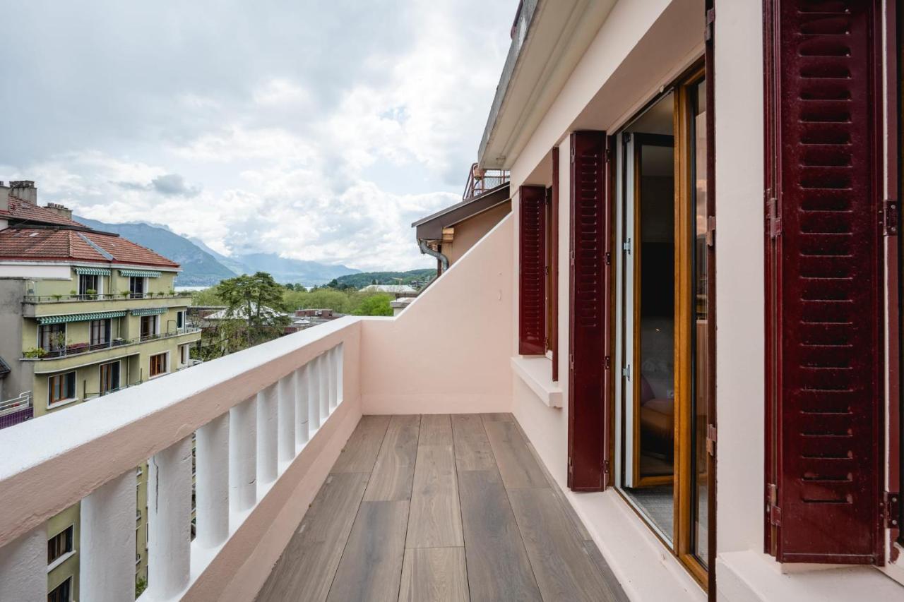 Le Nid Du Favre I - Charming Studio With Stunning Lake View Аннесі Екстер'єр фото
